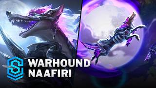 Warhound Naafiri Skin Spotlight - Pre-Release - PBE Preview - League of Legends