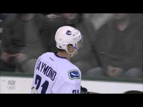Canucks at Stars - Mason Raymond 2-0 Goal - 02.26.12 - HD