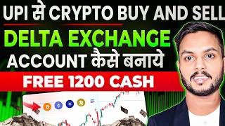 Buy Crypto in India with UPI⚡Delta Exchange Account Opening Process | Crypto Trading App For India