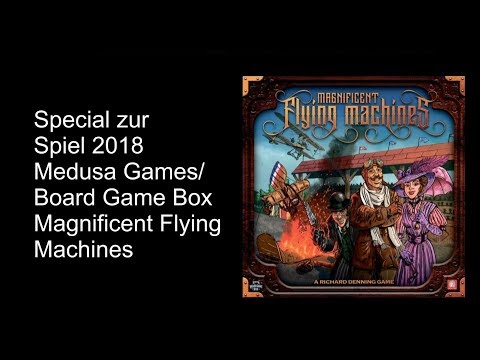 Game review: Board Game Box/Medusa Games: Magnificent Flying Machines - The Board Game Testers
