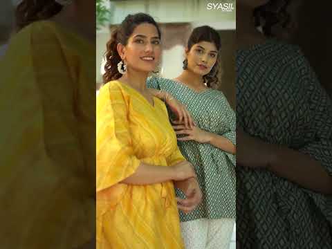 Syasii Topsy Vol-2 Cotton Wholesale Tunic Kaftan Catalog – product video thumbnail