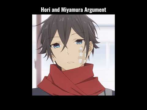 Hori and Miyamura Get Into An Argument || #anime #shorts #horimiya #animeshorts #animemoments