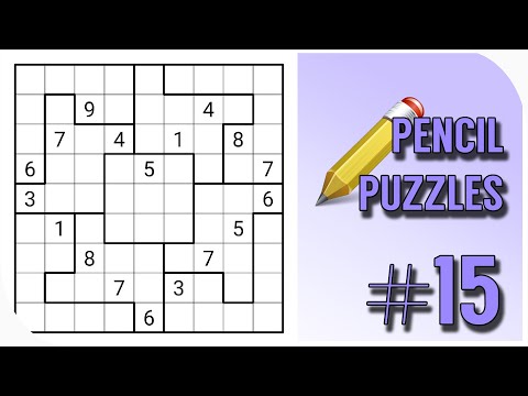 Pencil Puzzles #15 : Jigsaw X Sudoku