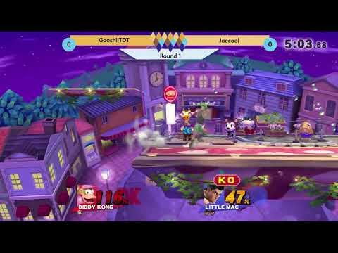 VTT #34: Gooshi|TDT (Diddy/Zelda) vs Joecool (Little Mac)