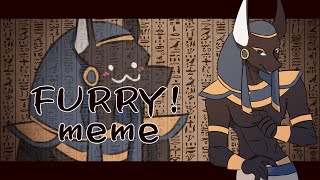 FURRY!  {animation meme} [Egyptian God Anubis]