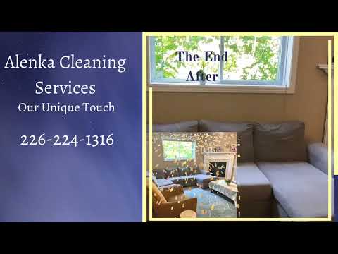 Alenka Cleaning Services video.