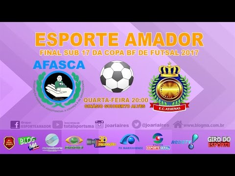 AFASCA 3X1 ATHENAS - FINAL SUB 17 COPA BF 2017