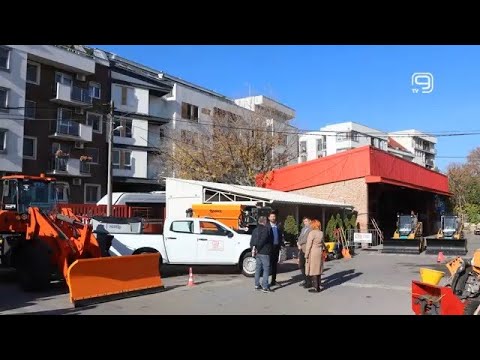 Зимска служба спремна за снег („Инфо”, Канал 9, 31. 10. 2025.)