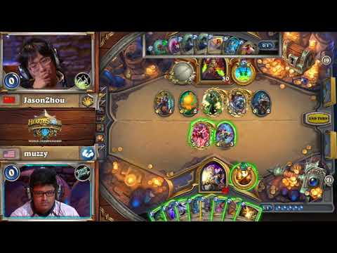 Muzzy vs JasonZhou   Hearthstone World Championship
