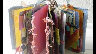 How to Make 100% recycled Art Journal from Cereal Boxes