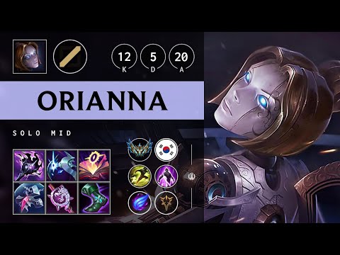 Orianna Mid vs Ryze - KR Challenger Patch 25.20