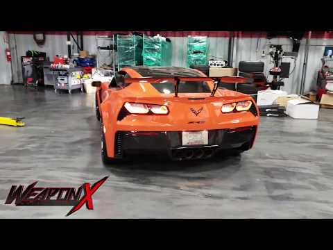 WEAPON-X: Corvette ZR1 - Forgeline & Akrapovic