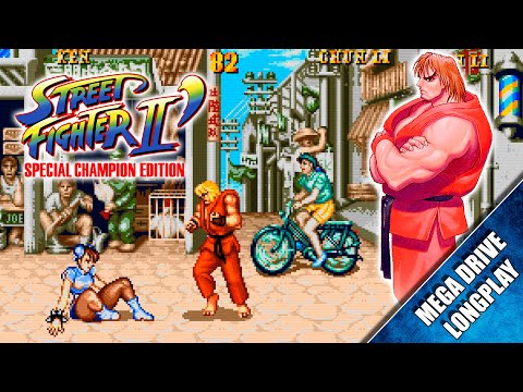 Street Fighter II': Special Champion Edition (Mega Drive | Genesis) 【Longplay】