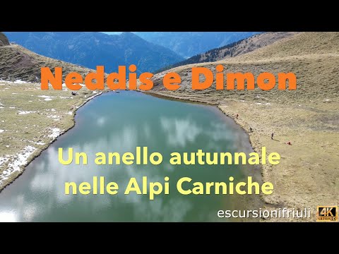 176 Neddis e Dimon (4K) una piacevole escursione autunnale su due cime nel cuore della Carnia