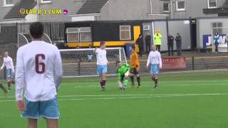 preview picture of video 'Largs Thistle 0-1 Cumbernauld United, First Division 14th February 2015'