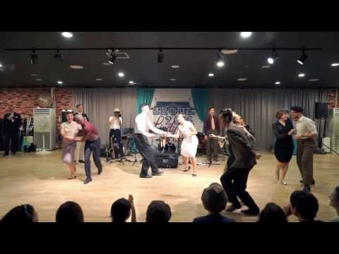SEOUL LindyFest 2016 - Instructors' Intro JAM (Todd, Nikki, Remy, Ramona, Harlem Hot Shots)