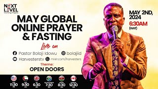 MAY ONLINE FASTING AND PRAYER || OPEN DOORS ( DAY 2 ) || PST BOLAJI IDOWU || MAY 2ND 2024