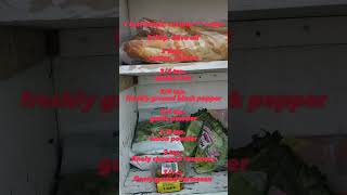 salad 🥗 and croutons today.  #betheblessing #blessingbox #threerivers