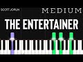 Scott Joplin - The Entertainer | MEDIUM Piano Tutorial