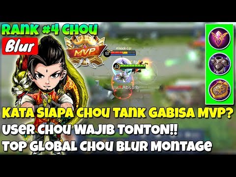 Chou Tank Kini Enak BGT?!? - Top Global Chou Tank MVP By Blur - User Chou WAJIB TONTON