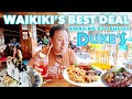 Waikiki's Best Value!  Amazing $31 Hawaiian Buffet at the Legendary Duke's!  Poke Lover's Paradise!