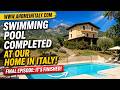We FINALLY Built Our Dream Italian POOL