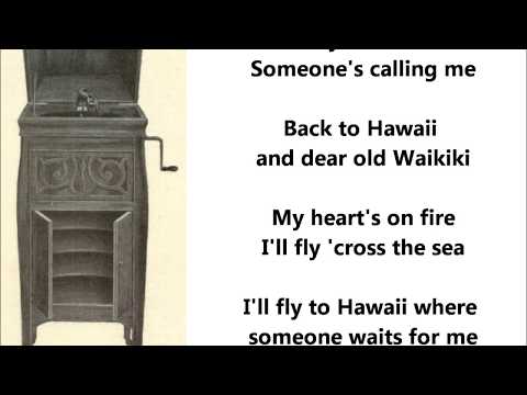 Cole McElroy's Spanish Ballroom Band "I'll Fly To Hawaii" Columbia 786-D