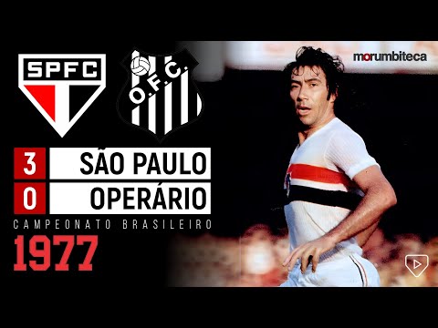 São Paulo 3x0 Operário-MS - 1977 - 109 MIL TRICOLORES EMPURRAM O TIME PRA FINAL! #spfc1977 #tricolor