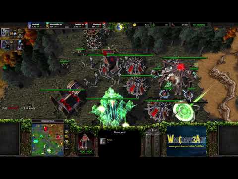 Sonik(NE) MuscleMike(ORC) vs Shocky(UD) DeNNiS(UD) - Warcraft 3 Classic - RN5221