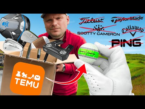 We Added MORE SHOCKING Fake Temu Golf Clubs TO THE BAG!