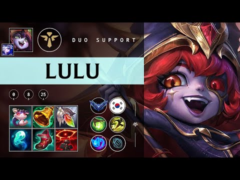 Lulu Support vs Leona - KR Diamond Patch 25.22