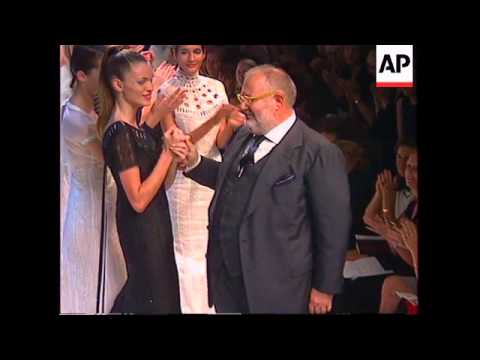 ITALY: MILAN FASHION WEEK: FERRE, ARMANI AND ANNA MOLINARI SHOWS