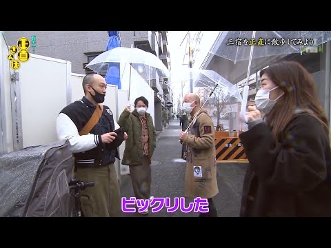 ヒコロヒーとの散歩中に遭遇したみなみかわ
