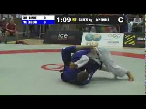 E. Dimitropoulos (GRE) Vs M. Kozak (POL) - GI -77kg - Fila European 2012