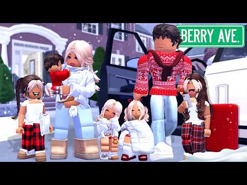 WINTER FAMILY ROAD TRIP! CHAOTIC DRIVE TO GRANDPARENTS HOUSE *VOICED* BERRY AVENUE