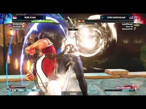 SFV:CE (Intel World Open Finals) - Xian's Checkmate move on Chuan's Guile!! (Clip)
