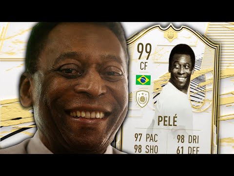 THE ONLY 99 👑 99 PRIME MOMENT PELE PLAYER REVIEW - FIFA 21 ULTIMATE TEAM
