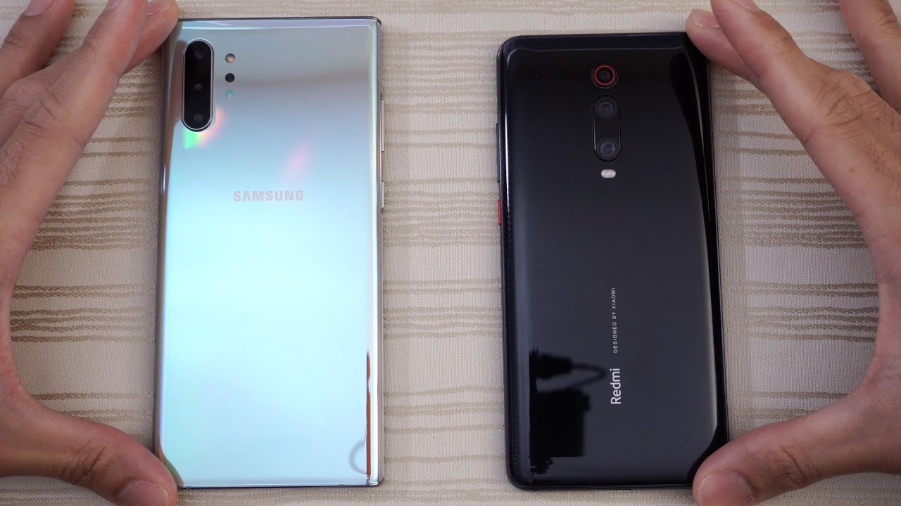 Samsung Galaxy Note 10 Plus vs Xiaomi Redmi K20 Pro SPEED TEST!