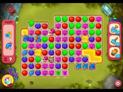 GardenScapes Level 11809 no boosters