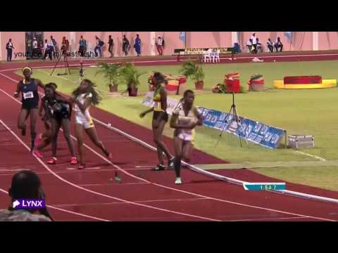 120 Girls U18 4x400m Relay Final   CARIFTA Games 2016