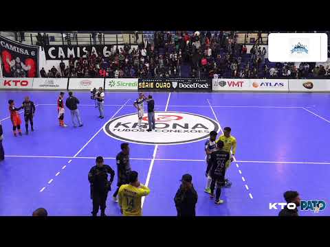 PATO FUTSAL X FOZ CATARATAS- AO VIVO - CAMPEONATO PARANAENSE SÉRIE OURO 2023