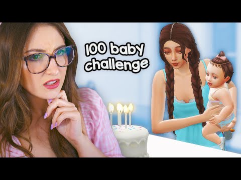 BIRTHDAYS AND MAKEOVERS 🍼 100 Baby Challenge #10 (The Sims 4)