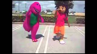 POOCH YAE by BARNEY AND DORA THE EXPLORER DANCE