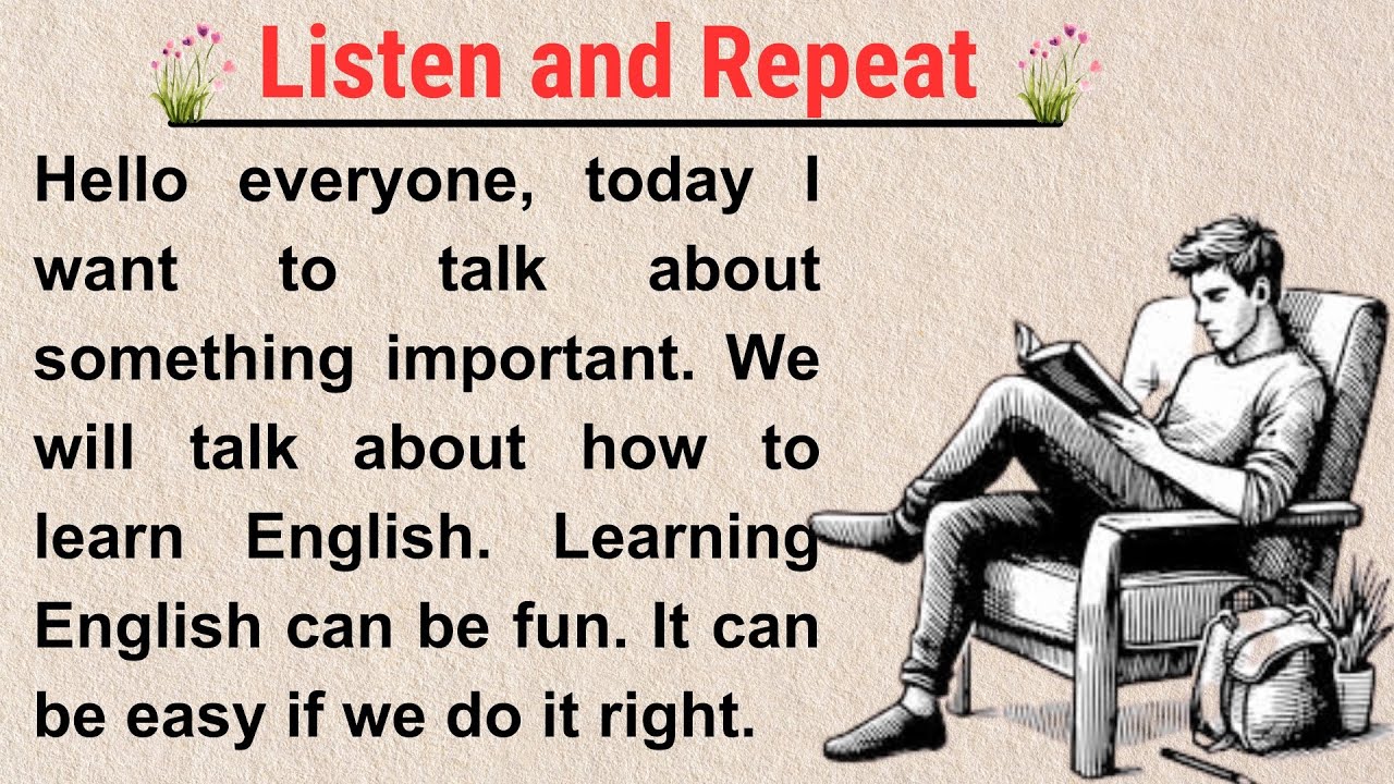 learn English easily and quickly | Graded reader