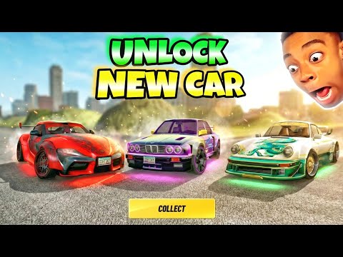Unlocked New Car and New Skins😱| Extreme Car Driving Simulator New Update 7.8.0🔥|