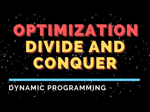 Divide & Conquer DP Optimization & Monotonic Optimal Split Points