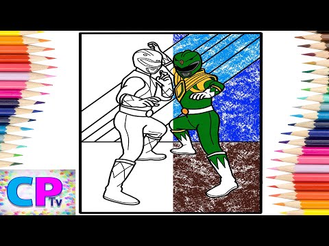 Power Rangers Coloring Pages on IPad/@coloringpagestv Elektronomia - Energy [NCS Release]