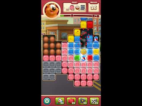 Toon Blast Level 6373 - NO BOOSTERS 🐻🐺🐱 | SKILLGAMING ✔️