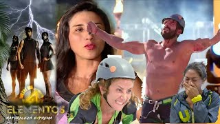 Ellimination de equipo Actores | Reto 4 elementos, segunda temporada