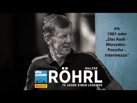 Walter Röhrl - Spezial, Teil 4: 1981 oder „Das Audi - Mercedes - Porsche- Intermezzo“
